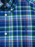 plaid button down shirt
