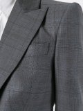 London checked three-piece suit