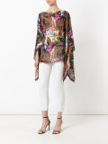 floral print blouse