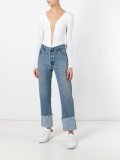 lace-up bodysuit