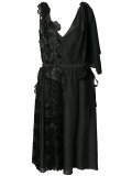 floral embroidered shift dress