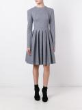 flared pleated dress