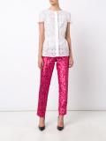 floral lace blouse