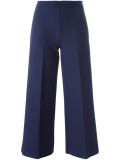cropped flared trousers