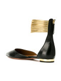 ankle strap ballerinas