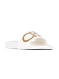 Groove slider sandals