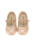 embellished strap ballerinas