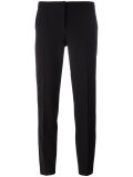 cropped tapered trousers