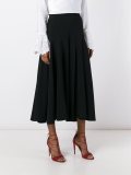 high-rise wide-legged cropped trousers
