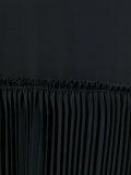 pleated detailing shift dress