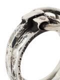 carved linked ring set
