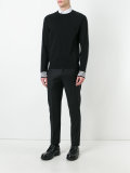 contrast trim jumper