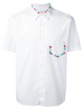 embroidered detail shirt