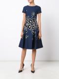 floral short sleeved dress