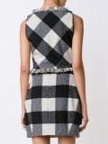 checked tank top