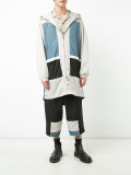 zipped hooded jacket 