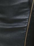 longsleeved allover zipper dress