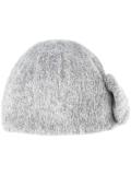 side tie knot beanie 