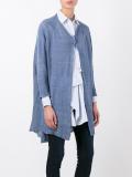 buttoned mid cardigan