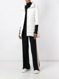 funnel neck padded coat