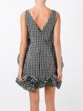 gingham ruffle dress 