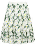 floral print skirt 