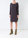 fringed sleeve dress