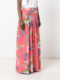 floral maxi skirt