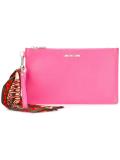 scarf detail clutch