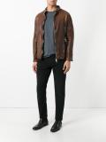 classic leather jacket