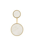 circular disc brooch