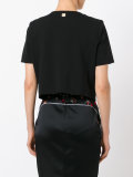 one button cropped jacket 