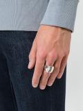 large lion crest signet ring 