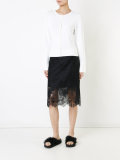 round neck cardigan
