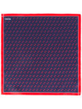 anchor print pocket square