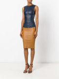 midi fitted skirt 