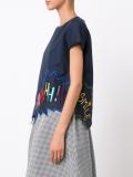 embroidered T-shirt