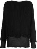 distressed jumper
