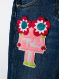 FF detail regular jeans
