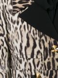 leopard print coat