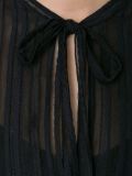 lace stripe dress