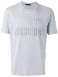 embossed logo T-shirt