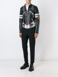 Western leather jacket