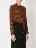 tie detail printed body