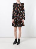 comet print dress