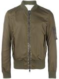 studded bomber jacket 