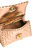 metallic crossbody bag