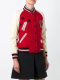varsity bomber jacket
