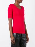 scoop neck T-shirt