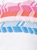 geometric knitted sleeveless top